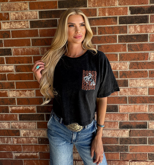 RODEO READY CROP TOP