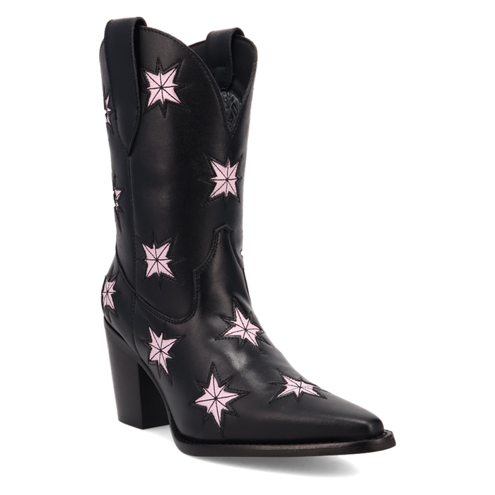 STARBURST BLACK BOOT | Western Lavish Boutique