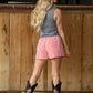 SUMMER LOVE RED PLAID SHORTS