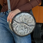 SILVER CANTEEN LEATHER BAG