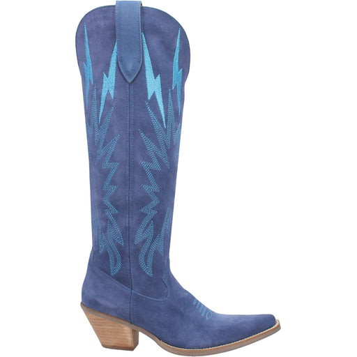 Blue thunderbolt Dingo Boots 