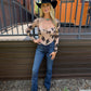 CLASSY VIBES COWGIRL TOP