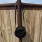 BLACK CANTEEN LEATHER BAG
