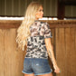 SHORT ROUND MESH TOP
