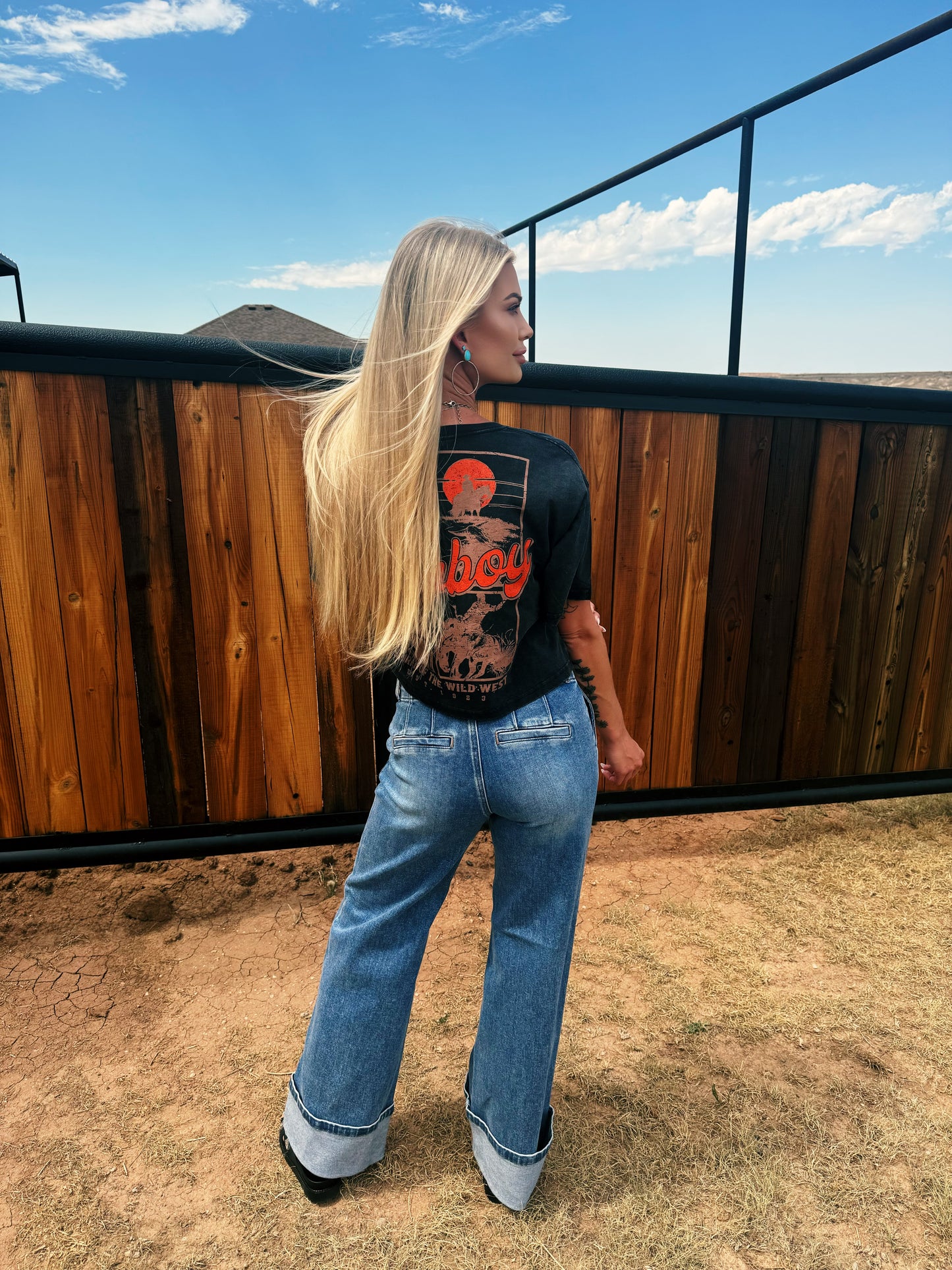 WILD WEST CROP TOP