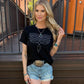 BOOT STITCHED T - SHIRT
