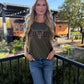 PUFF HOWDY LONGHORN TEE