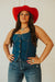 BILL THE KID DARK DENIM VEST | Western Lavish Boutique
