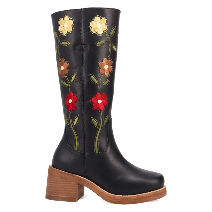 BLACK BLOOM BOOT