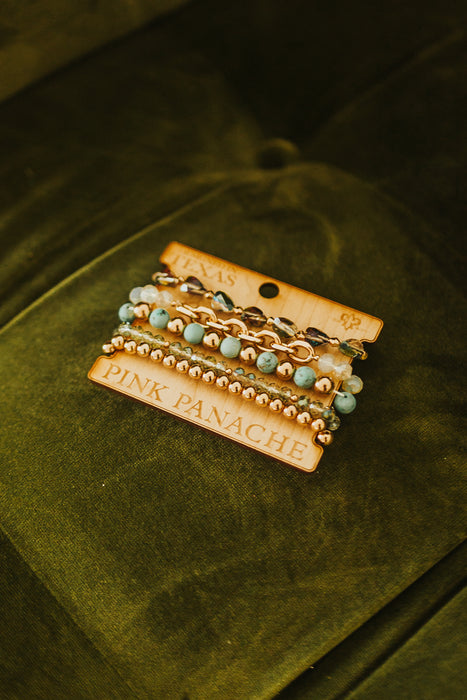 CLASSY COWGIRL TURQUOISE BRACELET SET |Western Lavish Boutique