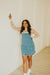 COWGIRL FEELS OVERALL DENIM DRESS | Western Lavish Boutique