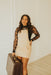 COWGIRL FEELS OVERALL TAN DRESS | Western Lavish Boutique 4