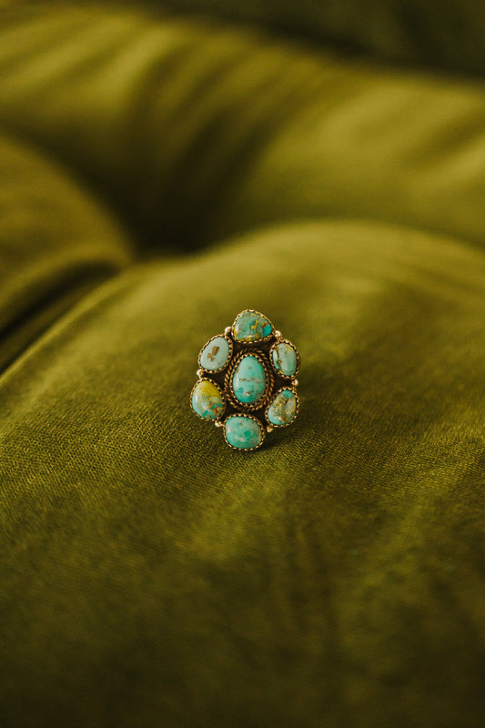 COWGIRL VIBES TURQUOISE RING | Western Lavish Boutique