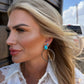 TURQUOISE LOVE EARRINGS