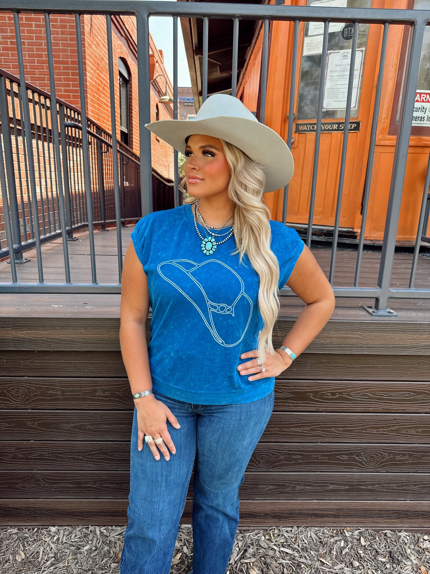 COWBOY UP TOP