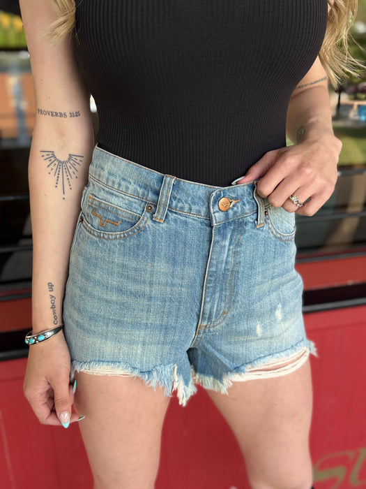 DAISY MID WASH SHORT'S
