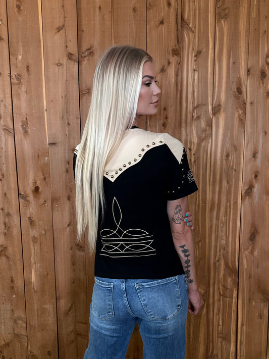 VINTAGE COWGIRL TOP