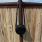 BLACK CANTEEN LEATHER BAG