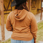 BROWN AZTEC WESTERN HOODIE
