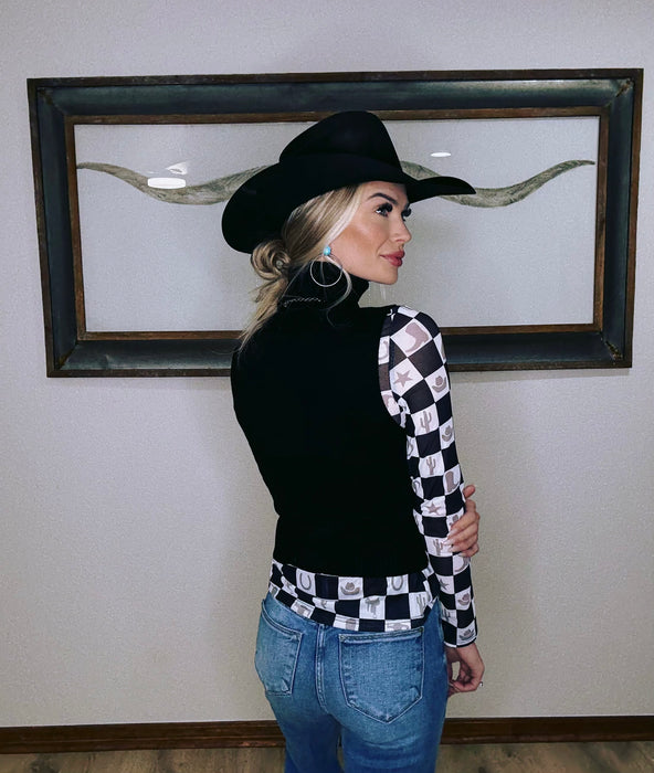 TURTLENECK SWEATER BLK