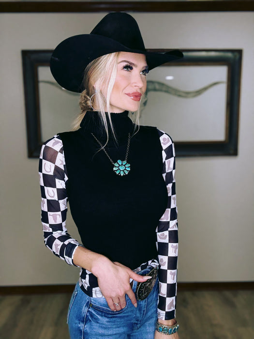 TURTLENECK SWEATER BLK