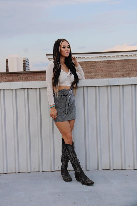 KISS ME COWBOY TOP