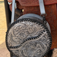 SILVER CANTEEN LEATHER BAG