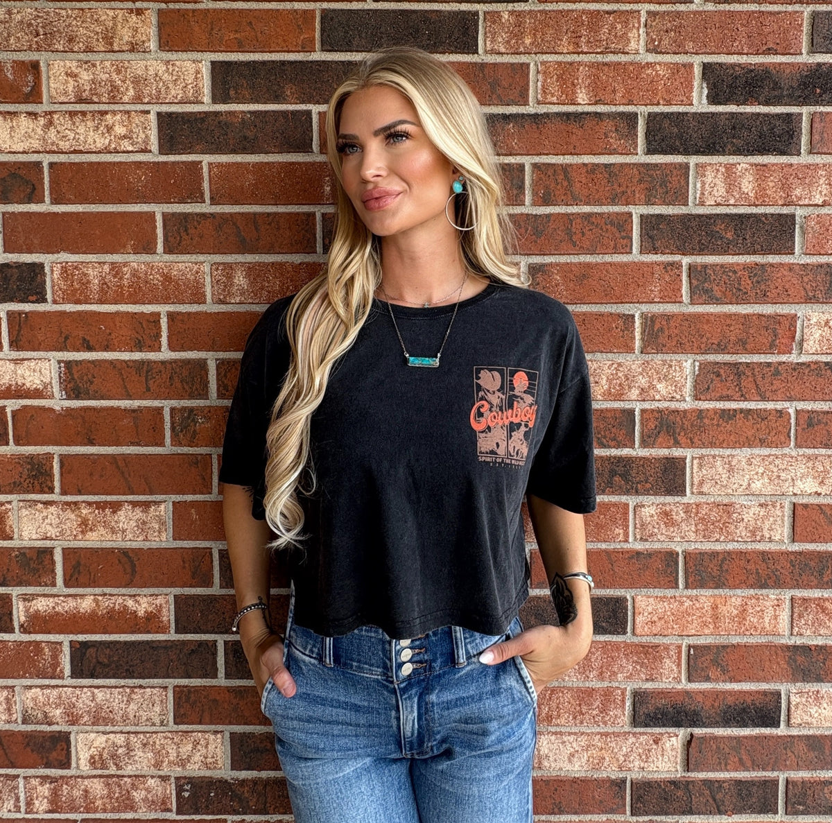 WILD WEST CROP TOP