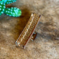 BROWN RECTANGULAR HAIR CLIP