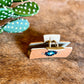 WESTERN AZTEC LEATHER CLIP
