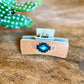 WESTERN AZTEC LEATHER CLIP
