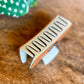 WESTERN AZTEC LEATHER CLIP