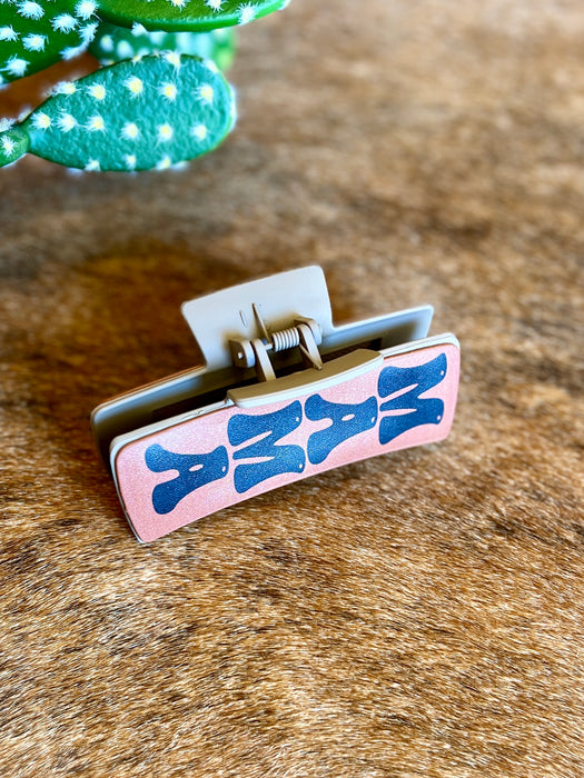 WESTERN MAMA LEATHER CLIP