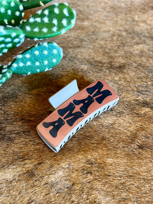 WESTERN MAMA LEATHER CLIP