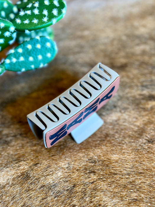 WESTERN MAMA LEATHER CLIP
