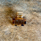 BROWN LEOPARD HAIR CLIP