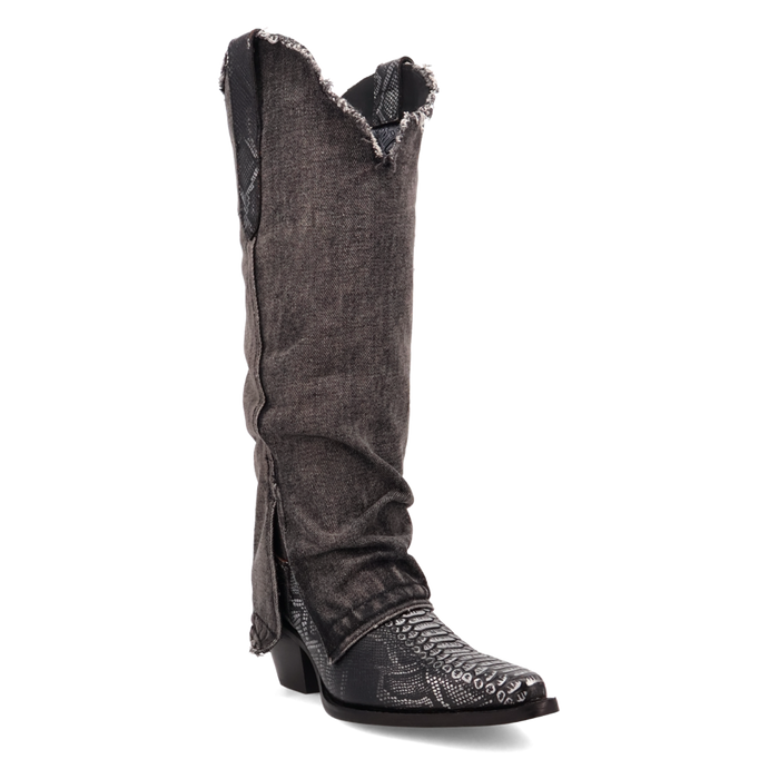 SHABBY BLACK BOOT
