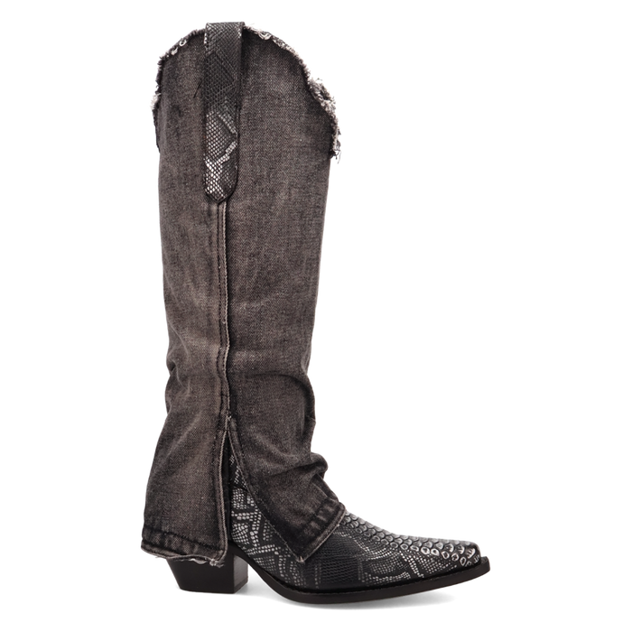 SHABBY BLACK BOOT