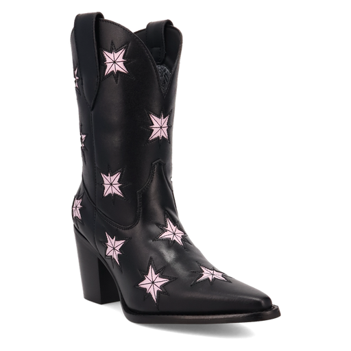 STARBURST BLACK BOOT | Western Lavish Boutique