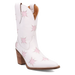 STARBURST WHITE BOOT | Western Lavish Boutique