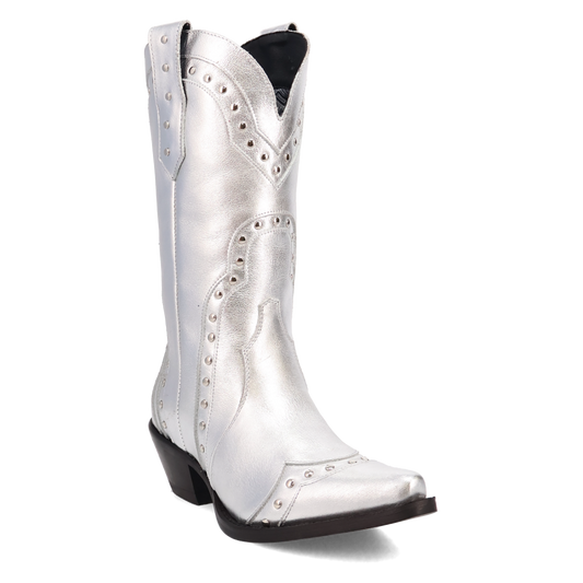 SWEET TREAT SILVER BOOT | Western Lavish Boutique