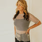 WEEKEND VIBE SILVER TOP | Western Lavish Boutique