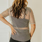 WEEKEND VIBE SILVER TOP | Western Lavish Boutique 3