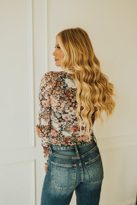 WILDFLOWER MESH TOP | Western Lavish Boutique 3