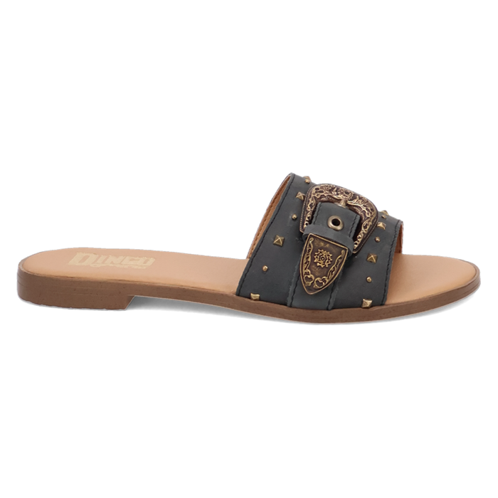 BLACK LARIAT SANDAL