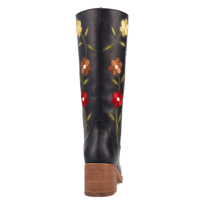 BLACK BLOOM BOOT
