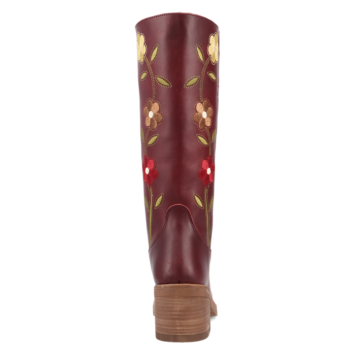 BORWN BLOOM BOOT