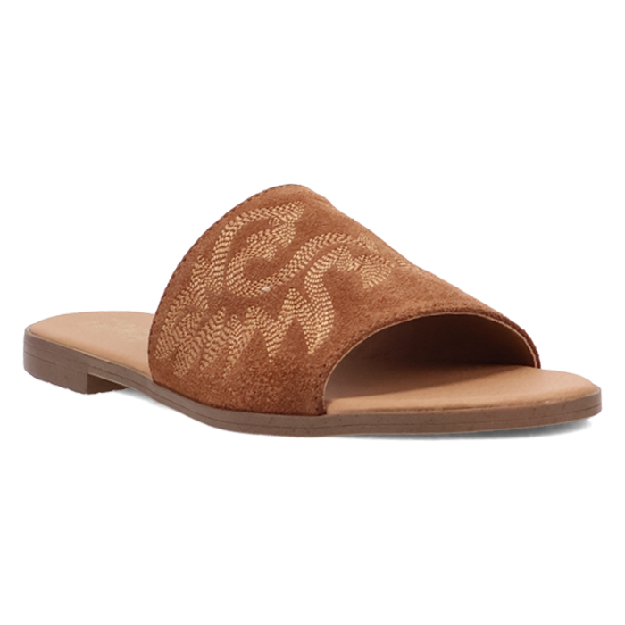 BROWN LASSO SANDAL