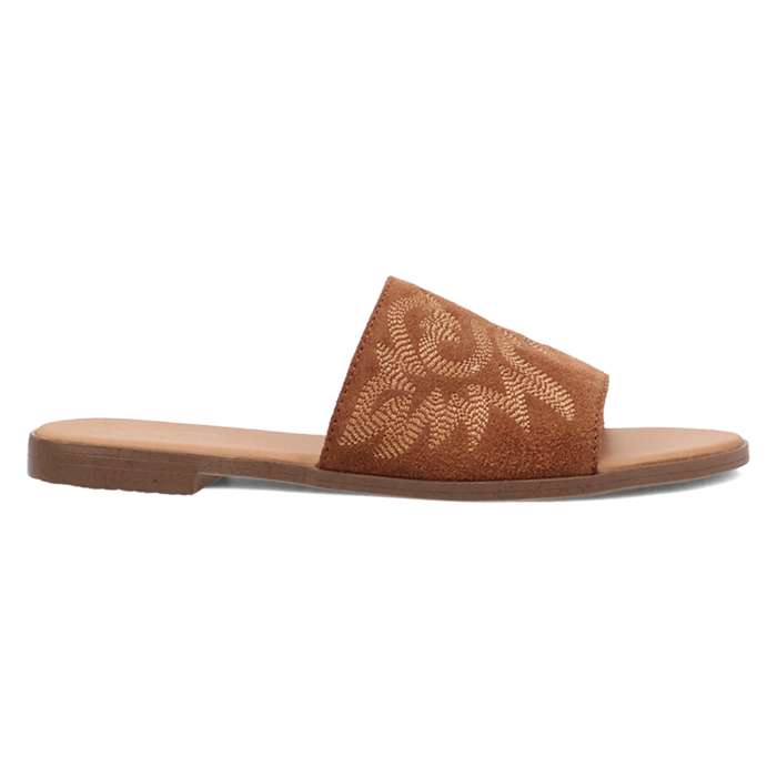 BROWN LASSO SANDAL