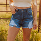 COWBOY COOL IT DARK WASH SHORTS
